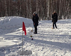 Crazi golf - зимний гольф по-красноярски