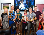 Турнир Pro-Am в Сity Golf. Победители: Искандар Турсунов, Сергей Лазарев, Алан Кудинов, Галина Чеботарева