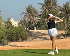 Алиса Молоканова лидирует перед финалом Tommy Fleetwood International в Рас-эль-Хайме