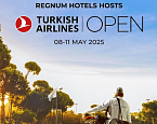 C 8 по 11 мая отели Regnum примут Turkish Airlines Open на своем поле Carya