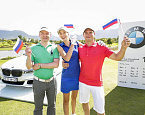 BMW Golf Cup International World Final 2017. После первого раунда наша команда делит третью строчку