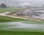 PGA Tour: AT&T Pebble Beach Pro-Am, день первый. Ветер в четыре клюшки и ливень