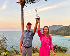 Golf Love Phuket New Year Tournament: Андрей Циганюк, Илья Барчуков и Ирина Ващенко