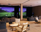 В Сколково установлены 4 симулятора нового поколения Golfzon TwoVision NX 