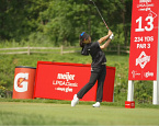 Meijer LPGA Classic в Мичигане, второй раунд. Со счётом -8 Карлотта Сиганда и еще три гольфистки делят первую строчку. Наталия Гусева остаётся за линией ката... 