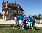  Плюс один Полины Мариной в первом раунде  Evian Championship Juniors Cup
