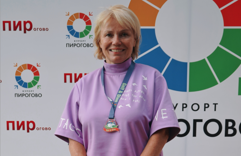 Golf and Dine в ПИРогово. Победители: Марина Макаркина и  Андрей Артемьев