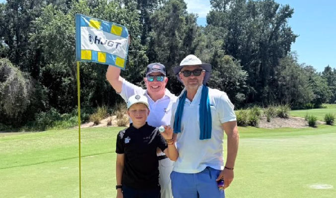 Hole-in-one Виктора Корниенко на этапе HJGT во Флориде