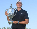 Людвиг Оберг открывает счет своим победам в PGA Tour