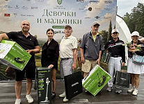 Компания аккумуляторной техники Greenworks выступила партнером турнира GOLF.RU в Нахабино