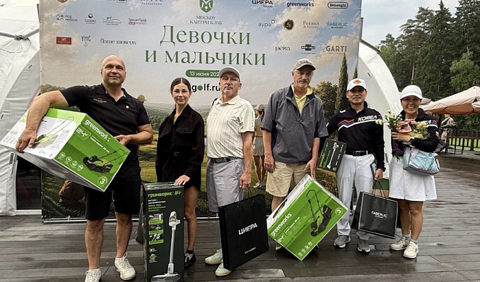 Компания аккумуляторной техники Greenworks выступила партнером турнира GOLF.RU в Нахабино