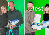 Minsk Golf InterClub 2025. 1 место - Kaspersky Team, 2 место - Сколково, 3 место - Агаларов