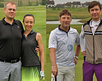 VII этап PayRing Grand Prix GOLF.RU. Андрей и Ольга Пелевины, Сергей Лазарев и Алан Кудинов