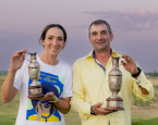 Гузель Юсупова и Максим Шокун - Чемпионы Links National Golf Club 2022!
