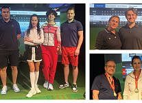 VIII этап зимней серии Golf and Dine ПИРогово на GolfArena. Победители: Вавилова Мария и Любимов Андрей