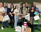 Международный женский день в Golf Plaza. Победители турнира: Диана Чайковская и Максим Егоров