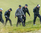 Участники U.S. Open знакомятся с полем Chambers Bay