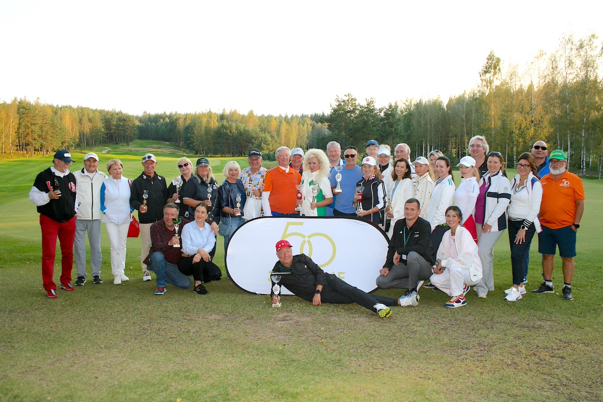 «Золотые 50» снова посетили Гольф-клуб Минск