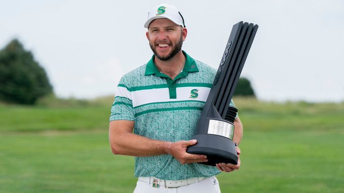 Дин Бурмистер переиграл Джона Рама в плей-офф турнира LIV Golf Chicago