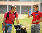 После второго раунда на отборочном турнире European Amateur Team Championship мужская сборная России на 8 месте
