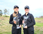 Победа Екатерины Прохоровой и Полины Мариной на PGA WORKS Collegiate Championship в Висконсине
