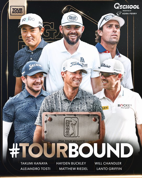 Шесть игроков завоевали карты PGA Tour