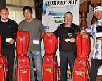 Grand Prix GOLF.RU. Итоги сезона 2017. Кубковый зачёт – Максим Слепцов и Владимир Нигай, Чемпионский зачёт – Сергей Самарин и Роман Завьялов