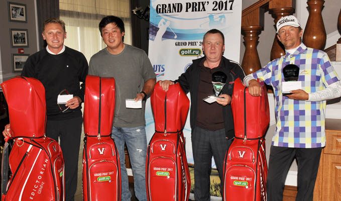Grand Prix GOLF.RU. Итоги сезона 2017. Кубковый зачёт – Максим Слепцов и Владимир Нигай, Чемпионский зачёт – Сергей Самарин и Роман Завьялов