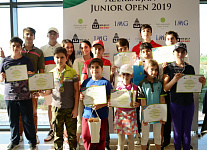 Azerbaijan Junior Open 2019. Победители: Виктор Поборцев, Али Керимов, Дарья Дмитриева