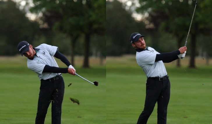 Егор Ерошенко проходит кат на этапе Clutch Pro Tour Motocaddy в Англии