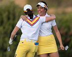 Solheim Cup 2023: день первый. Сборная Европы сумела сократить отставание