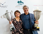 Эльвира Москвина и Григорий Сомов - Чемпионы клуба Pine Creek Golf Resort 2019