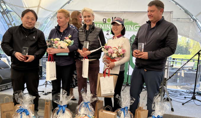 В Нахабино турниром Golf.ru Opening Swing 2022 открылся 29-й по счету гольф-сезон