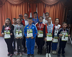 Чемпионат Самары по мини-гольфу. Филипп Нестерович, Маргарита Лысова, Константин Лисенко, Варвара Агеева 
