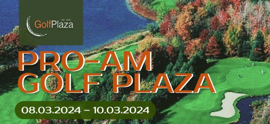 С 8 по 10 марта в Golf Plaza состоится турнир PRO-AM