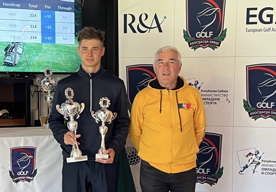 Победа Елисея Антропенко на Serbian Amateur Tour в Белграде 