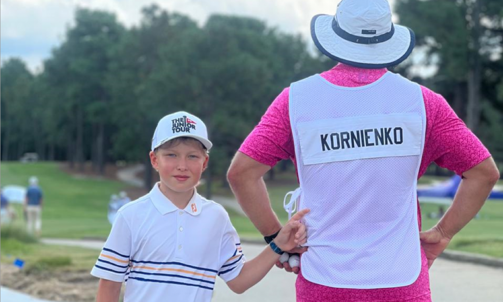 Минус 4 Виктора Корниенко перед финалом U.S. Kids Golf World Championship в Пайнхерст