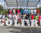 Победители Golf.ru Invitational 2017: Наталья и Константин Зарудные, Станислав Линецкий и Максим Слепцов