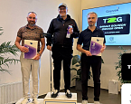 Победители GOLFZON INDOOR OPEN 2026: Матросов Алексей, Акаева Сайкал и Айваз Александр